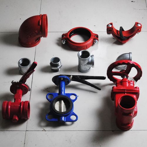 潍坊沟槽管件协议商品基础建材水暖管材镀锌管配件沟槽玛钢件阀门